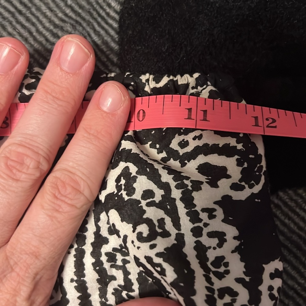 American Eagle Outfitters Black & White Strapless Dress size 0 - Picture 12 of 14